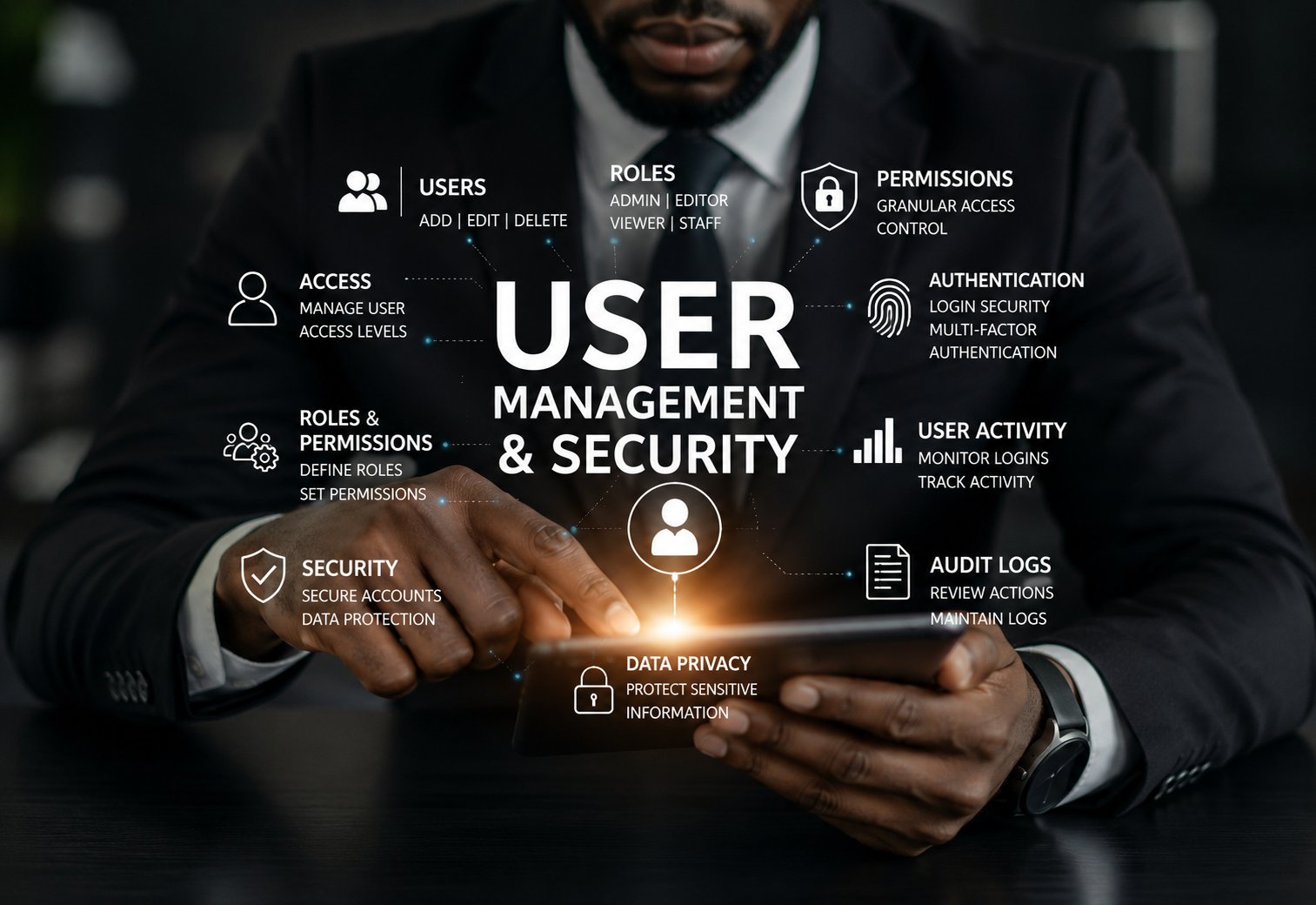 User management and settings